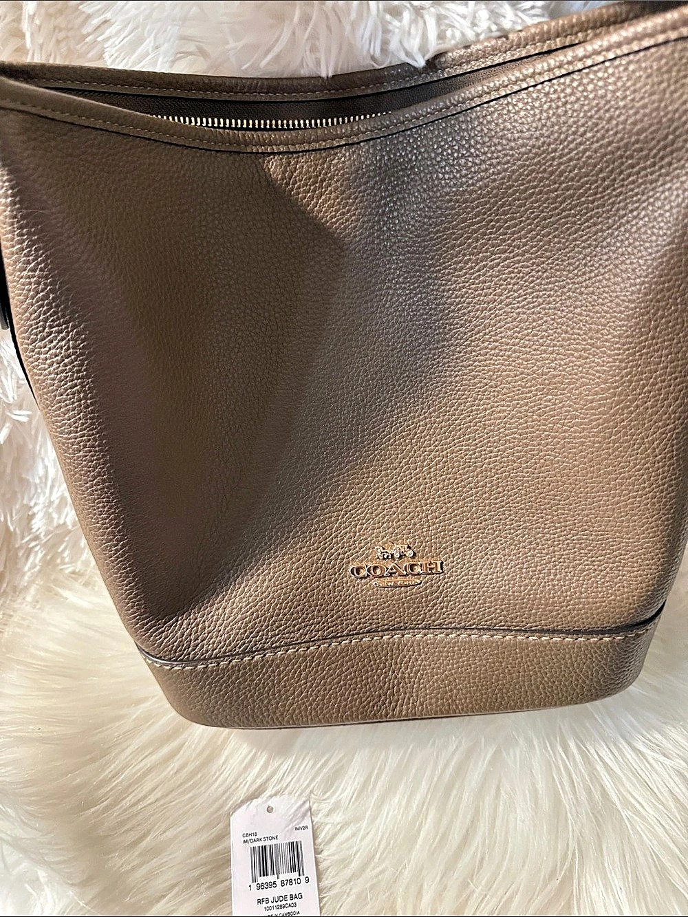 Coach Jude Duffle Bag Shoulder Bag in Brown - Picture 6 of 10